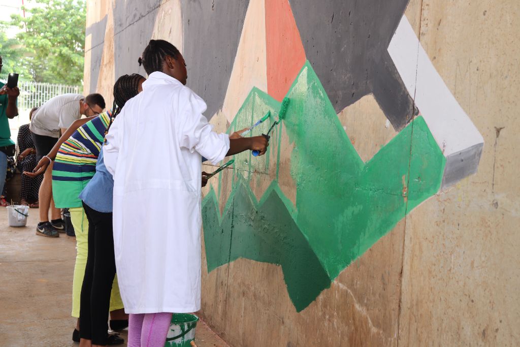 Réalisation d'une fresque collective